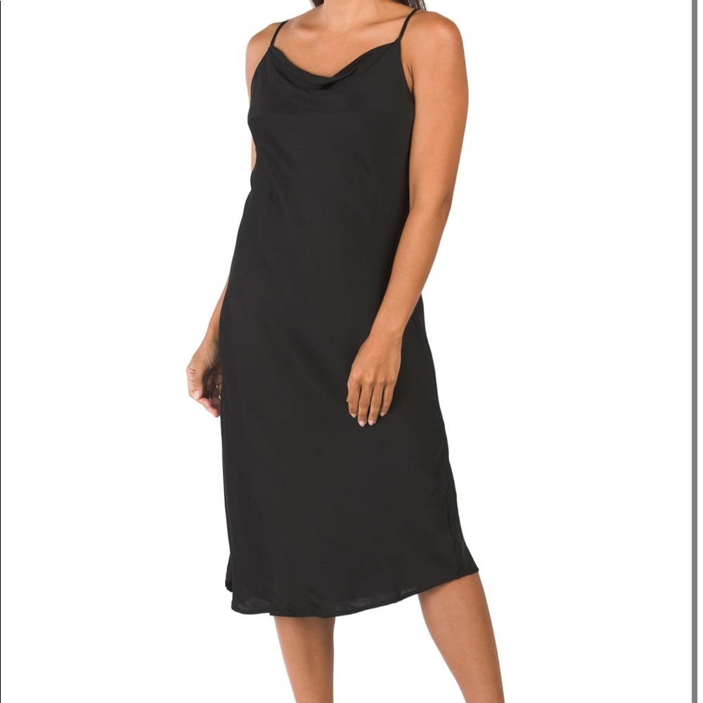 Young Fabulous & Broke Silk Midi Slip Dress